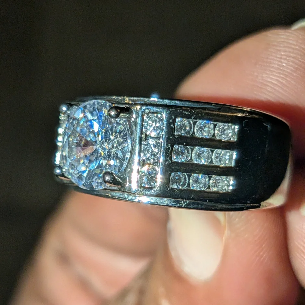 Classic Men's Diamond Ring